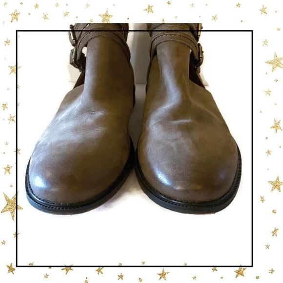 Corso Como Islip Suede Leather Booties 10 - Picture 3 of 5